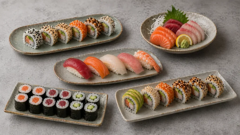 sushi tipos